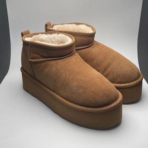 CUSHIONAIRE Women's 7 Chestnut Genuine Suede pull on platform boot